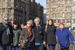 (L to R) Paul Freeman, Randy Stennes, Yvonne DuBourdieu, David Janzen, Rona Fraser, Leona Clawson