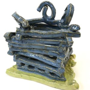 Abstract Basket by Aba Garbrah