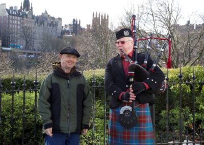 Randy Stennes in Scotland