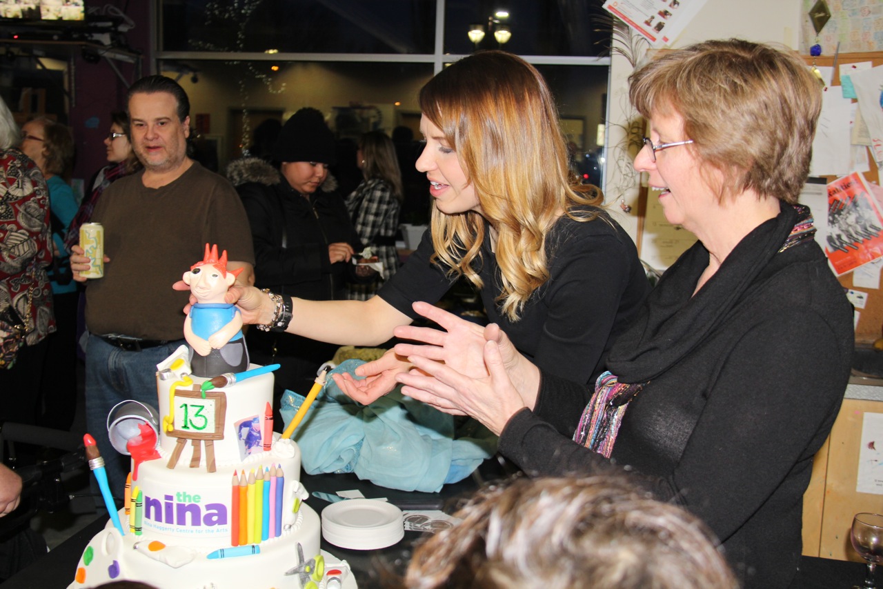 Rona Fraser and Wendy Hollo at the Nina's 13th Birthday