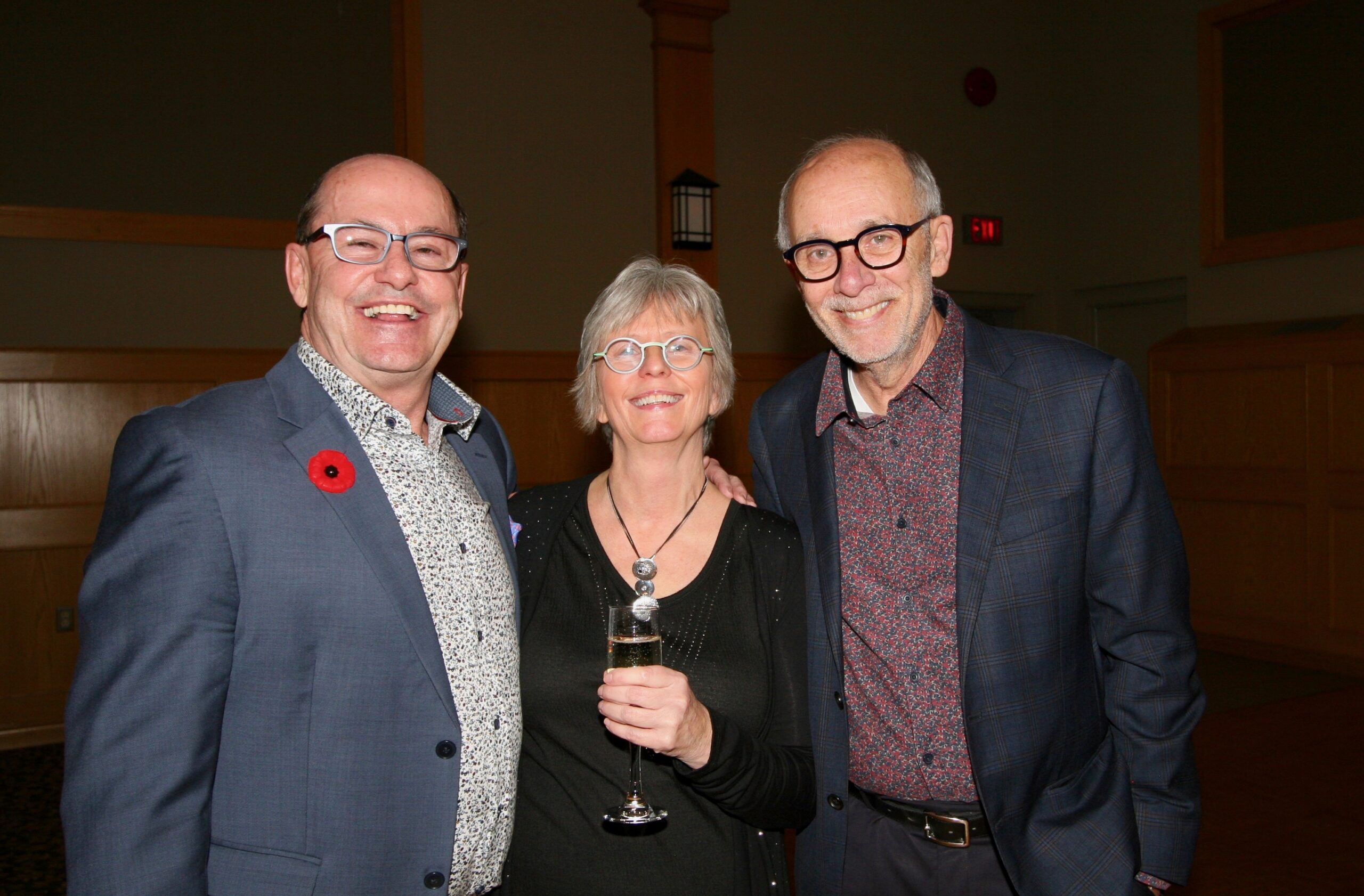 Wendy Hollo with Stephen Mandel & Bruce Kirkland