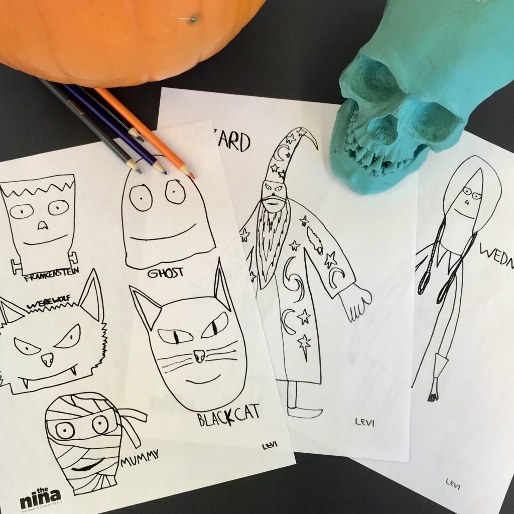 Halloween-Colouring