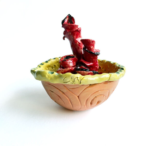 Bowl of Roses by Carrie Wheeler - Image 3