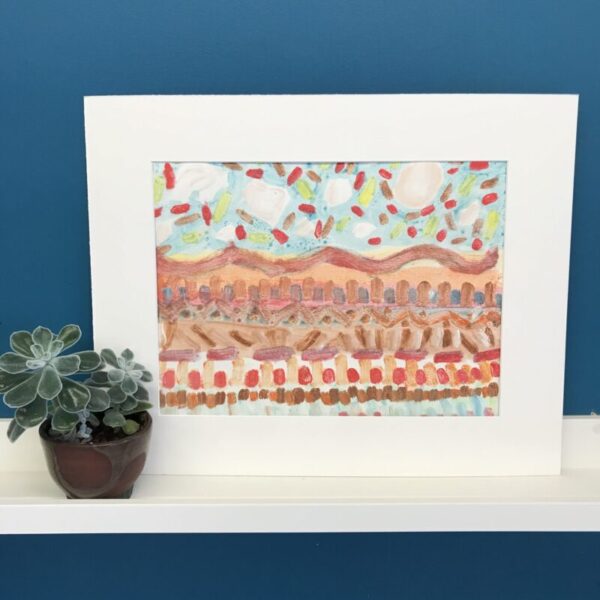 Untitled III Monoprint by Lisa Reece - Image 2