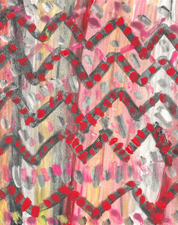 Untitled II Monoprint by Lisa Reece