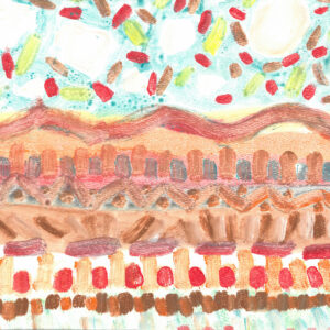 Untitled III Monoprint by Lisa Reece