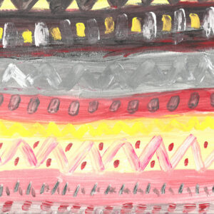 Untitled I Monoprint by Lisa Reece
