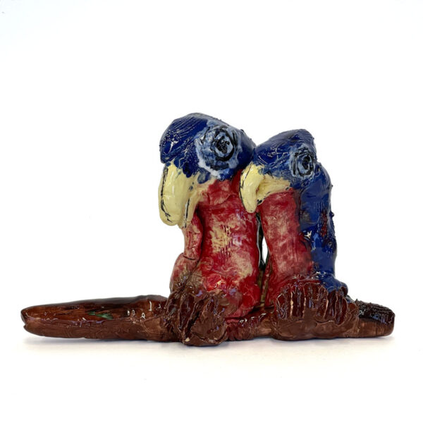 Pair of Parrots by Dale Donahue - Image 2