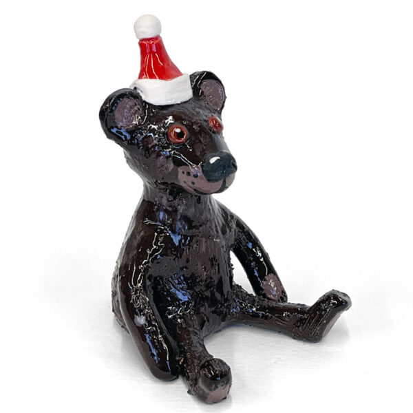 Santa Bear by Holly Sabourin
