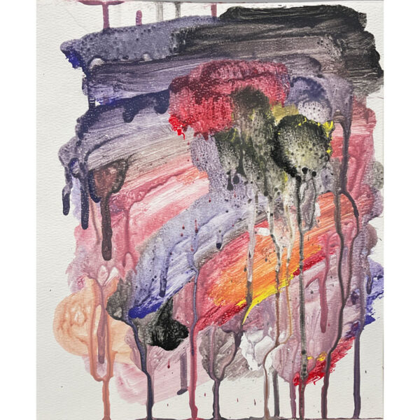 Abstract Monoprint by Stephaine Chapman - Image 2