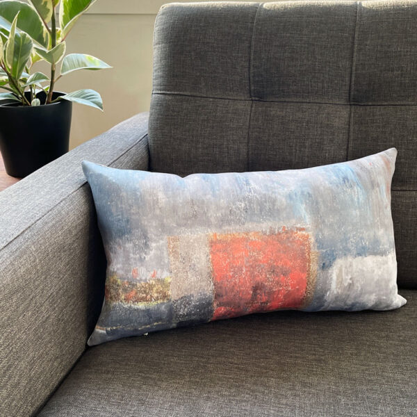 Rectangle Pillow by Yvette Prefontaine