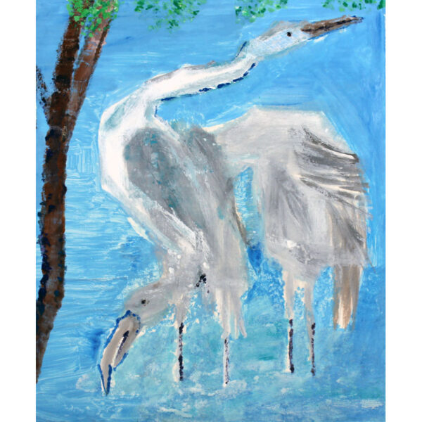 Herons by Yvette Prefontaine (print)