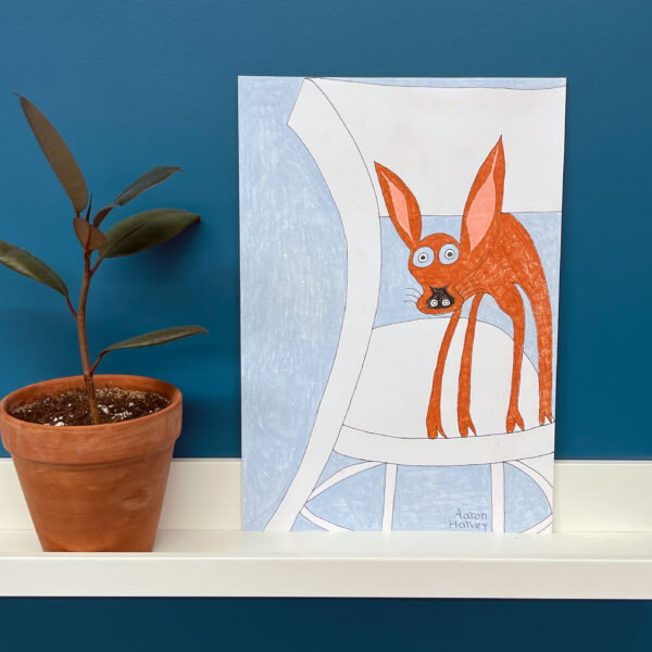 Chihuahua on a Chair by Aaron Harvey - Image 2