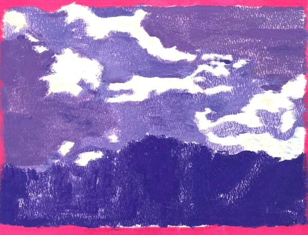 Purple Horizon by Alana Gersky