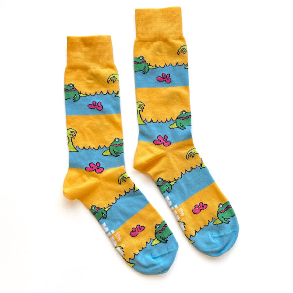 Frog Socks by Aaron Harvey