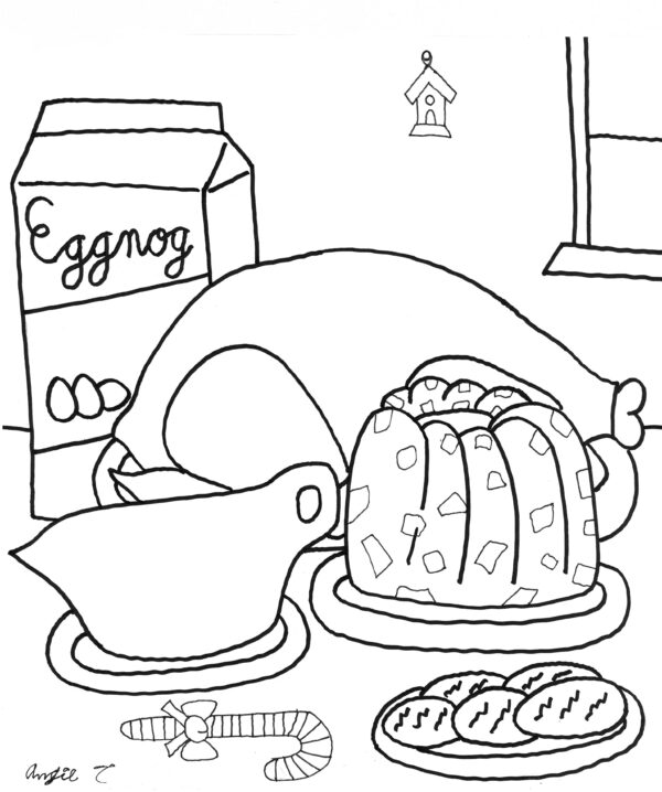 Angela Trudel's Christmas Colouring Book - Image 2