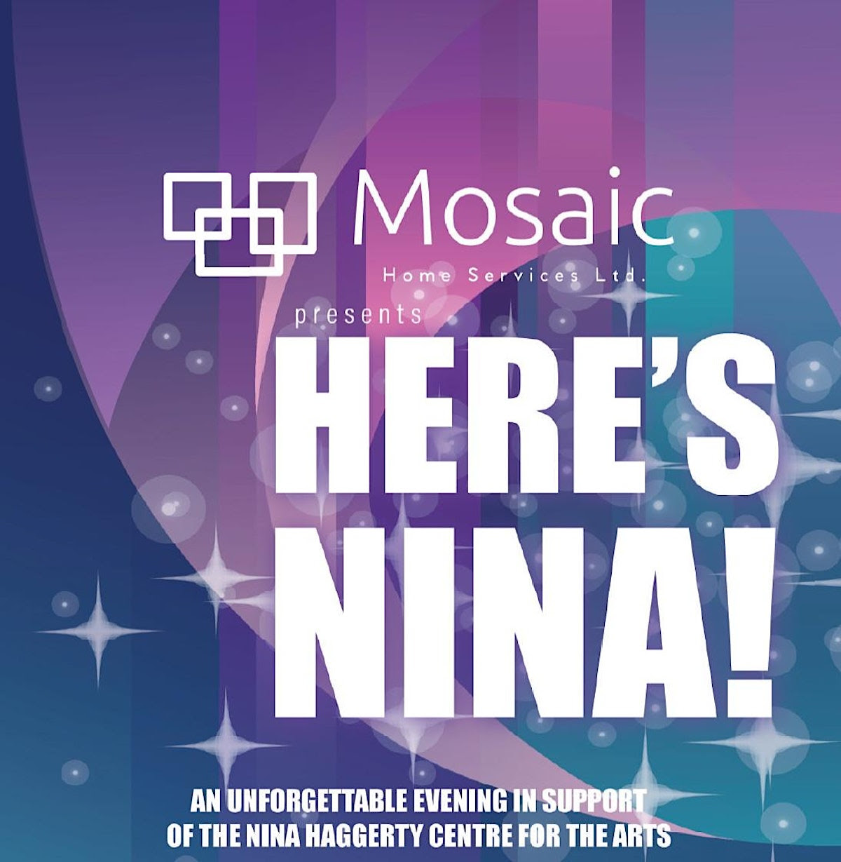 Here’s Nina Text says Mosaic Home Services presents Here's Nina