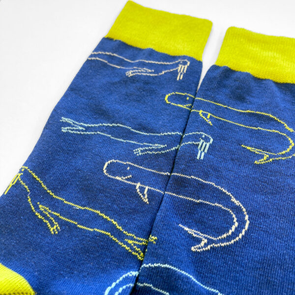 Whale and Walrus Socks by Cailean Duff - Image 2