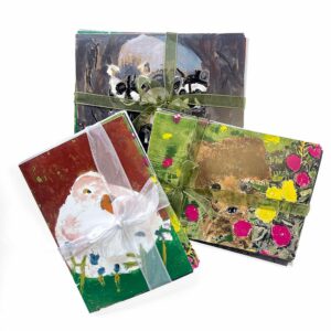 Animal Greeting Card Set of 6 by Shantel Timmerman