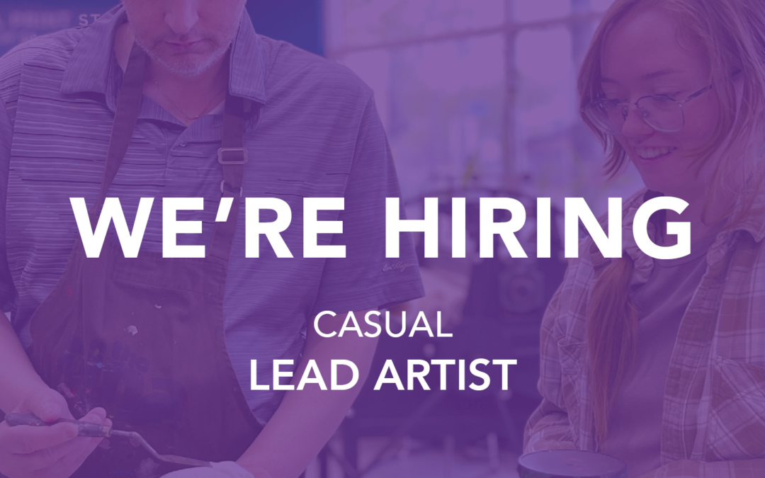 Job Opportunity: Casual Lead Artist